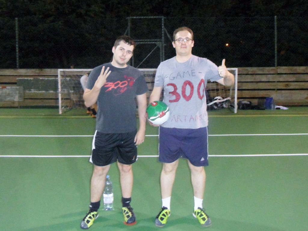 Well done to Joe and Tom for reaching 300 played TTFE games!